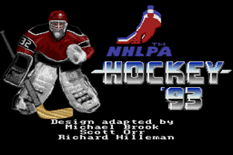 NHL曲棍球93(美欧)